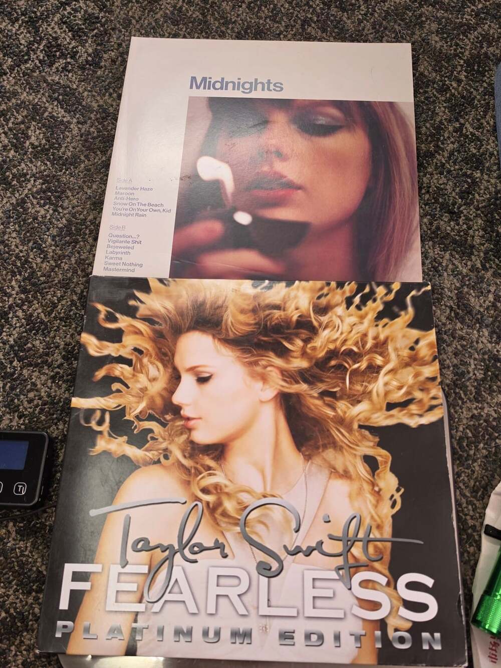 Taylor Swift Fearless Platinum Edition Vinyl Record